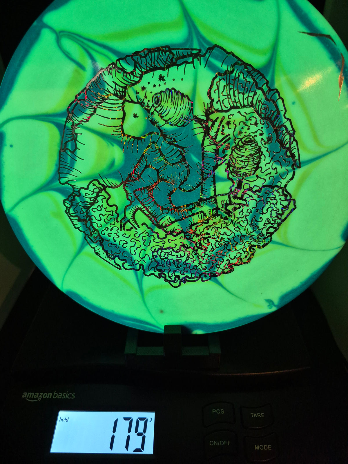 Custom Dyed Discraft Glo Z Swarm – One of One