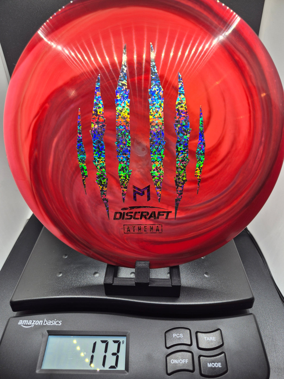 🔥Custom Dyed Paul McBeth 6 Claw Athena – ESP Swirl – One of One🔥
