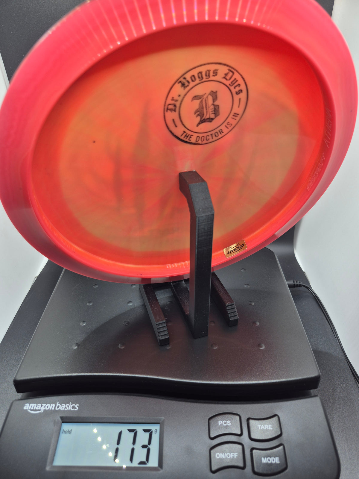 🔥Custom Dyed Paul McBeth 6 Claw Athena – ESP Swirl – One of One🔥