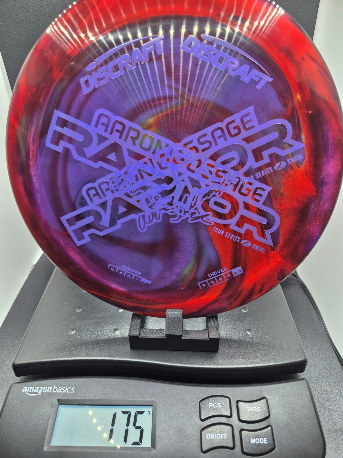 Custom Dyed 2025 Aaron Gossage Tour Series Z Swirl Raptor – One of One