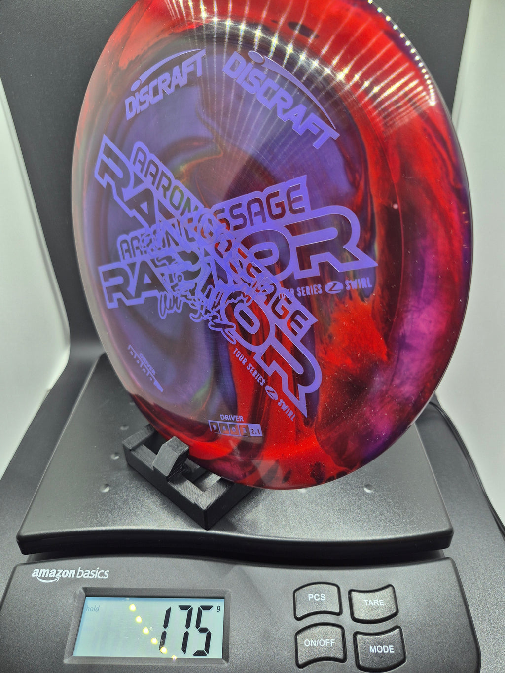 Custom Dyed 2025 Aaron Gossage Tour Series Z Swirl Raptor – One of One