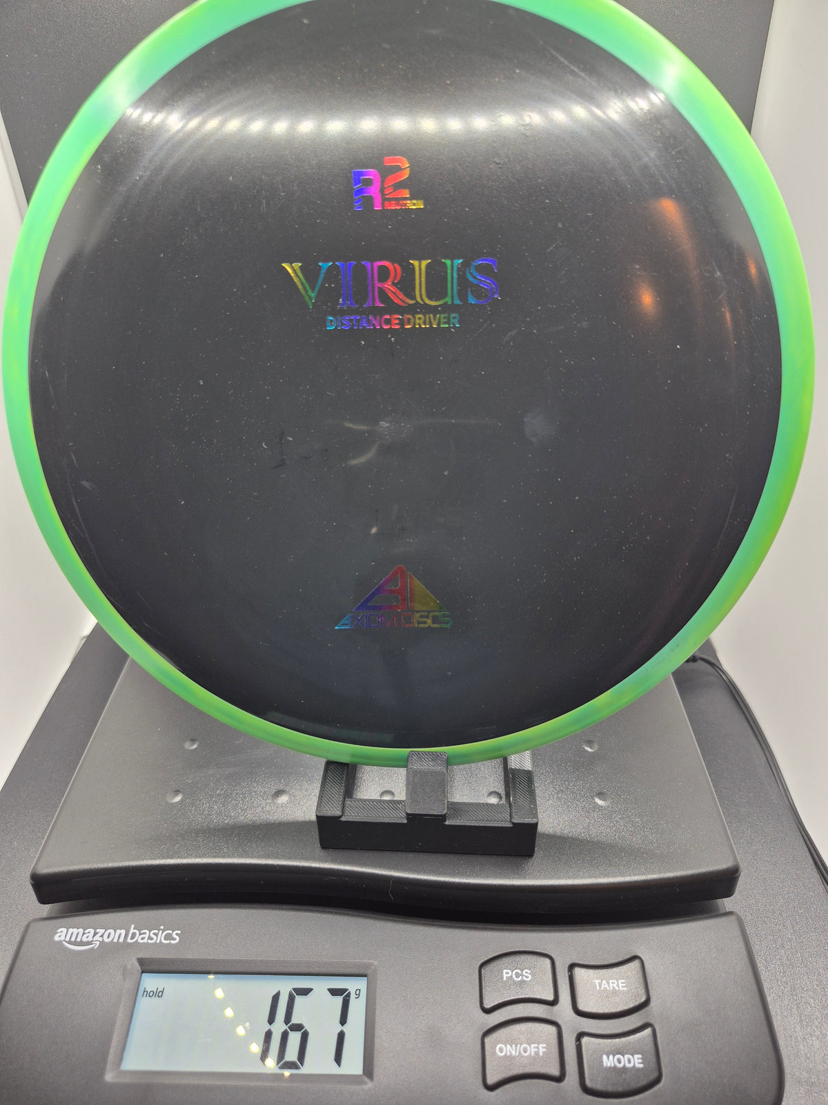 Brand-New Axiom R2 Neutron Virus – Neon Green Rim