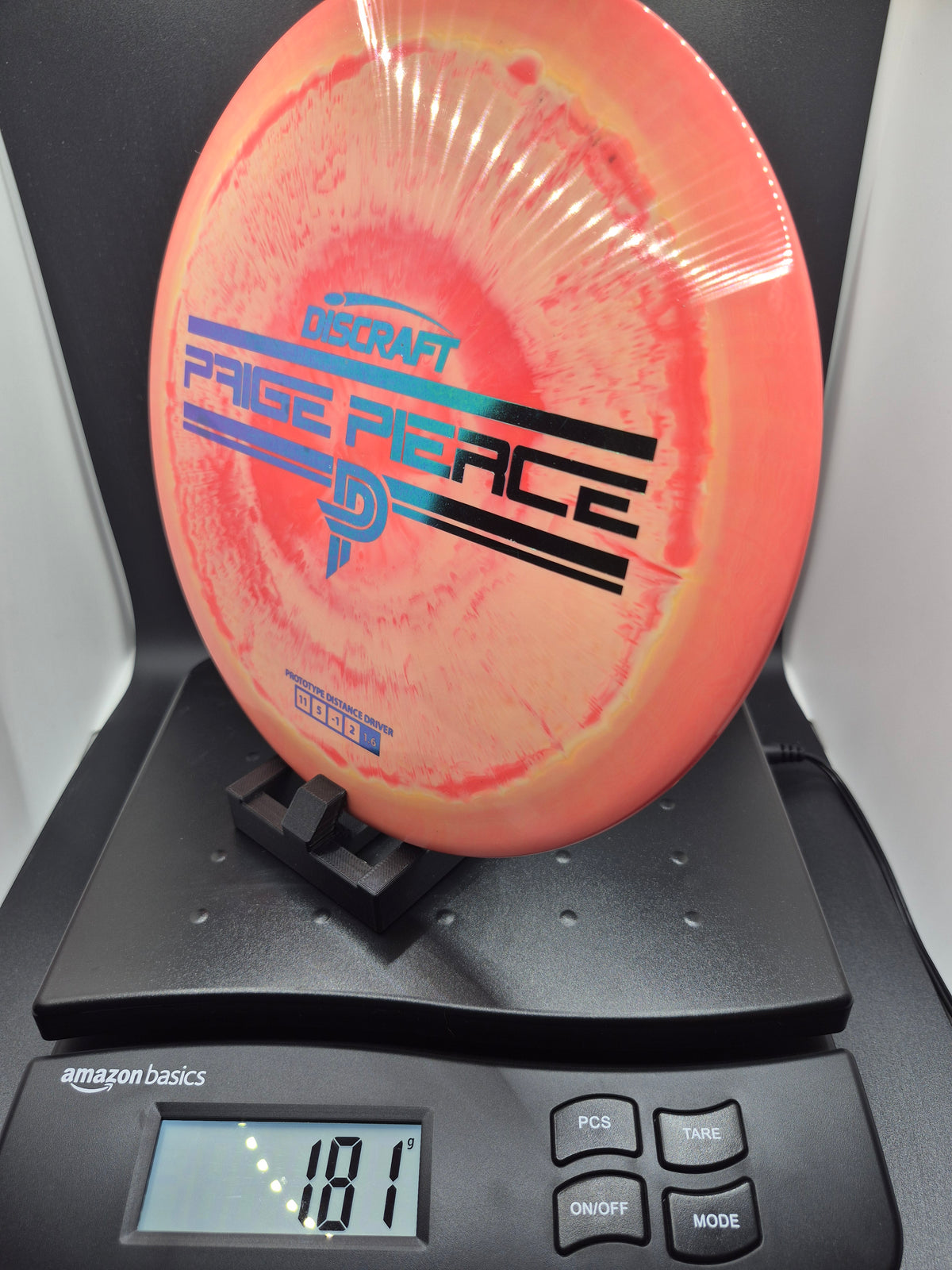 🔥 Paige Pierce Prototype Drive – Pink/Yellow ESP Swirl 🔥