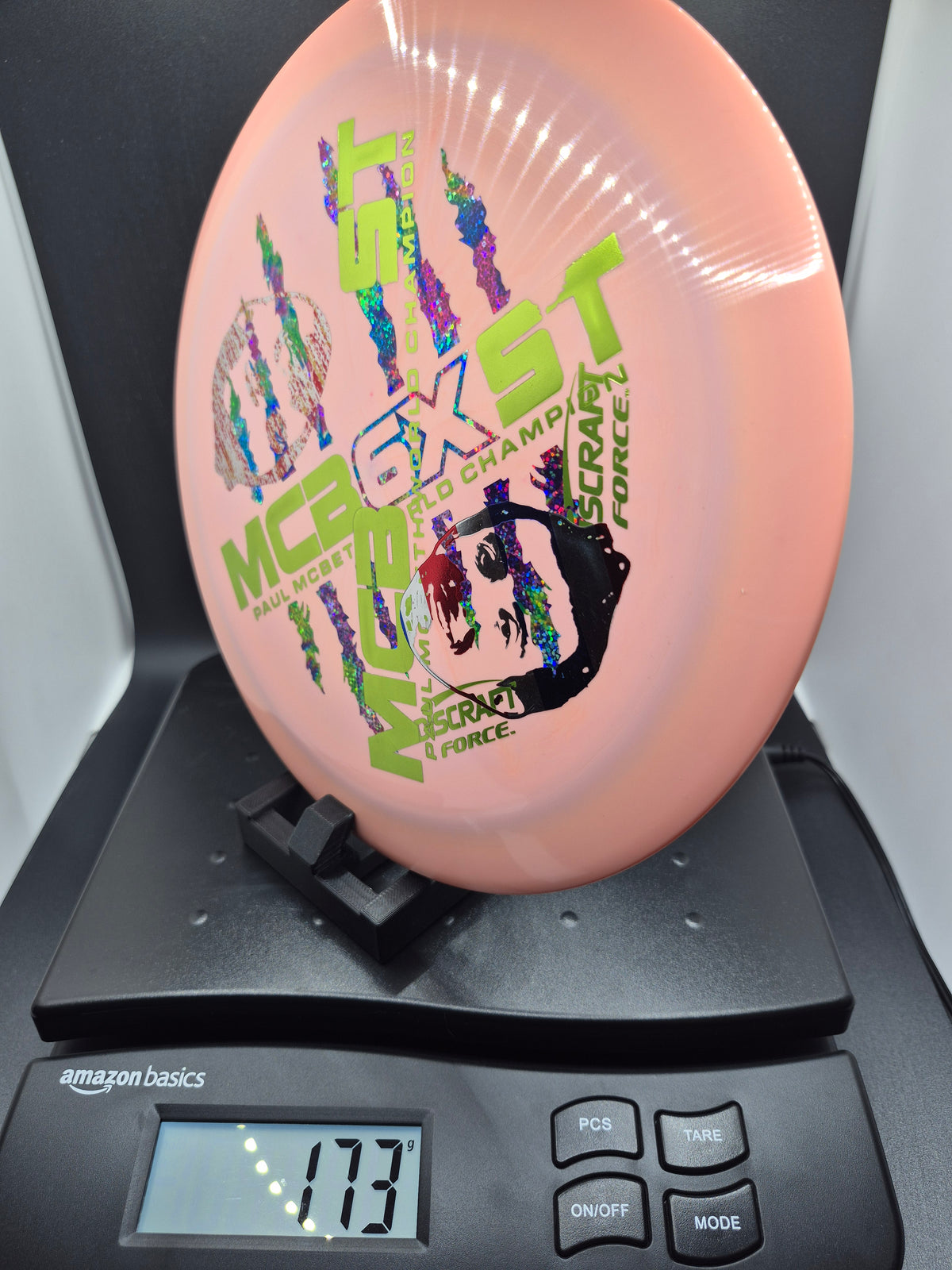 🔥 Brand-New Paul McBeth 6x McBeast ESP Force – Party Time / Black / Green Foils 🔥