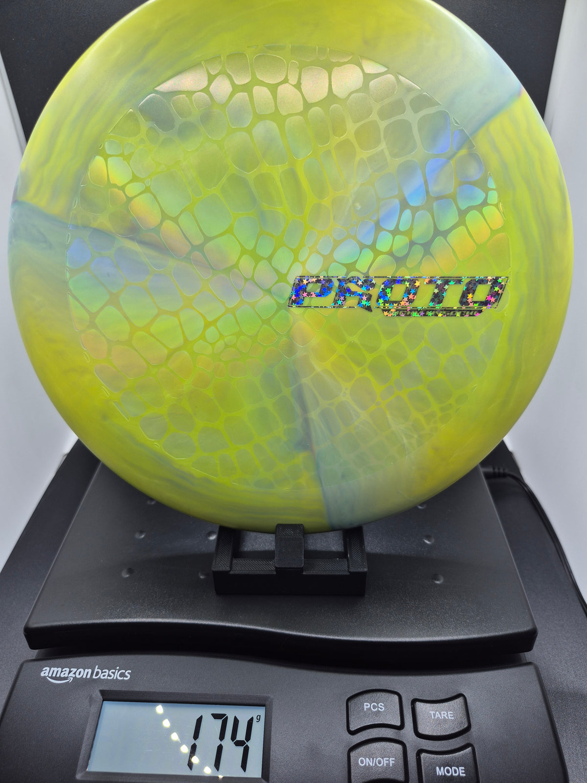 🔥 Brand-New Ricky Wysocki Discraft Proto Putter – Green/Blue Scale Ghost Stamp 🔥