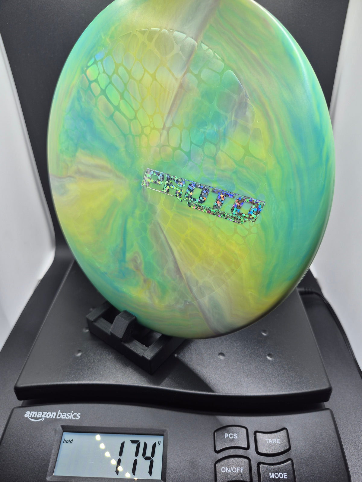 🔥 Brand-New Ricky Wysocki Discraft Proto Putter – Teal/Yellow Scale Ghost Stamp 🔥