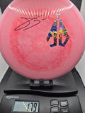 Anthony Barela Signed ESP Buzzz - AB Mini Logo & Discraft Mini Bar Foil