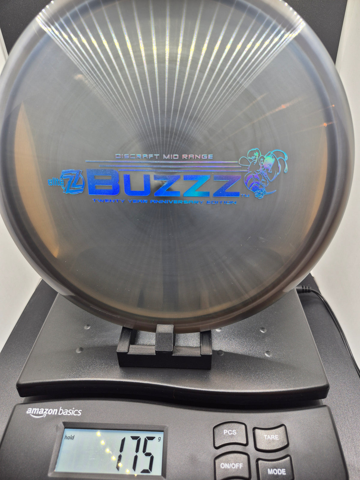 2023 Discraft 20 Year Anniversary Elite Z Buzzz - Blue Hologram Foil