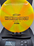 Webby North Cove Z Swirl Luna - Orange/Yellow Swirl w/ Gold Star Foil