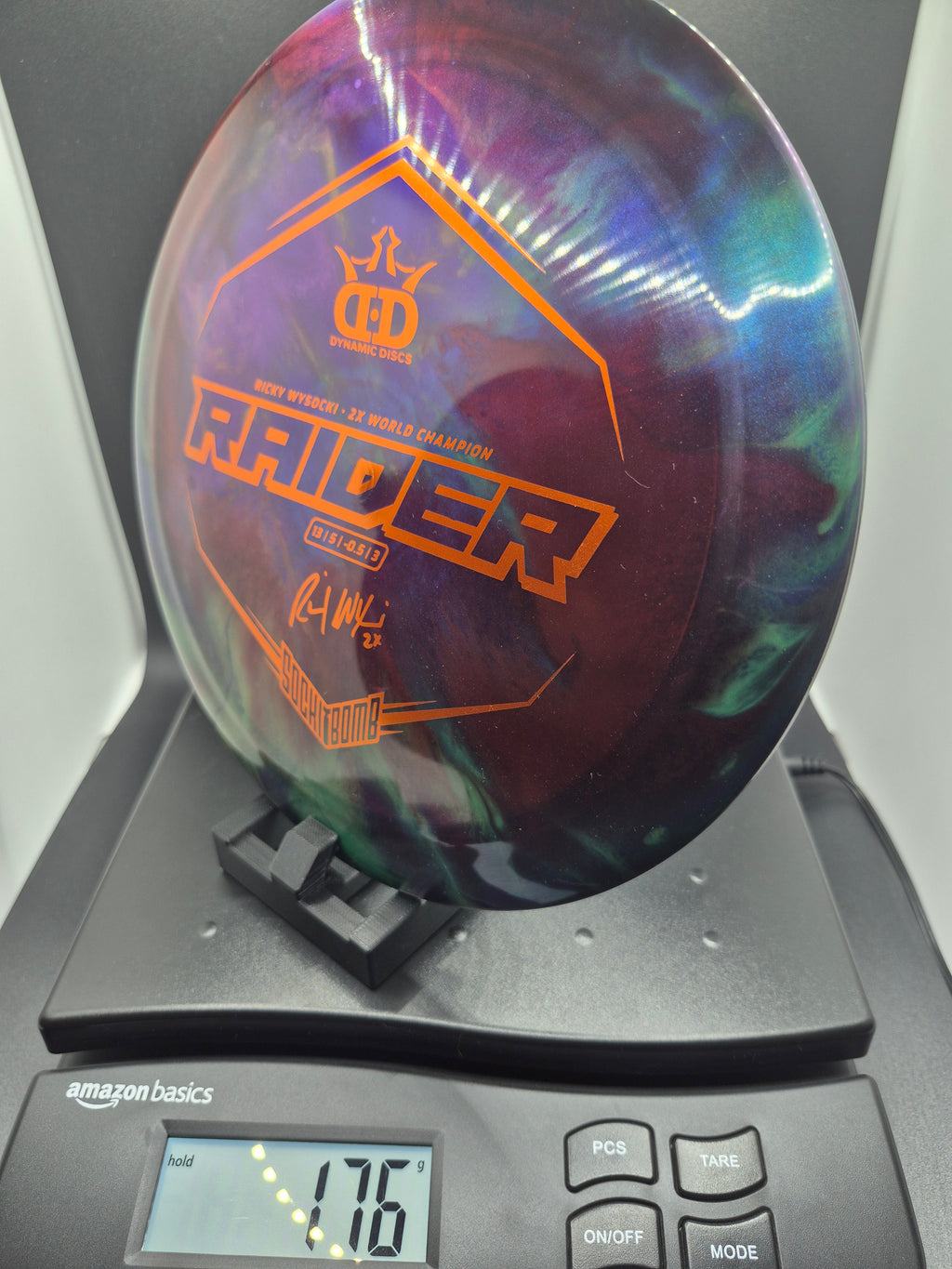 Custom Dyed Ricky Wysocki 2X World Champion Lucid-X Chameleon Glimmer Sockibomb Raider - One of One