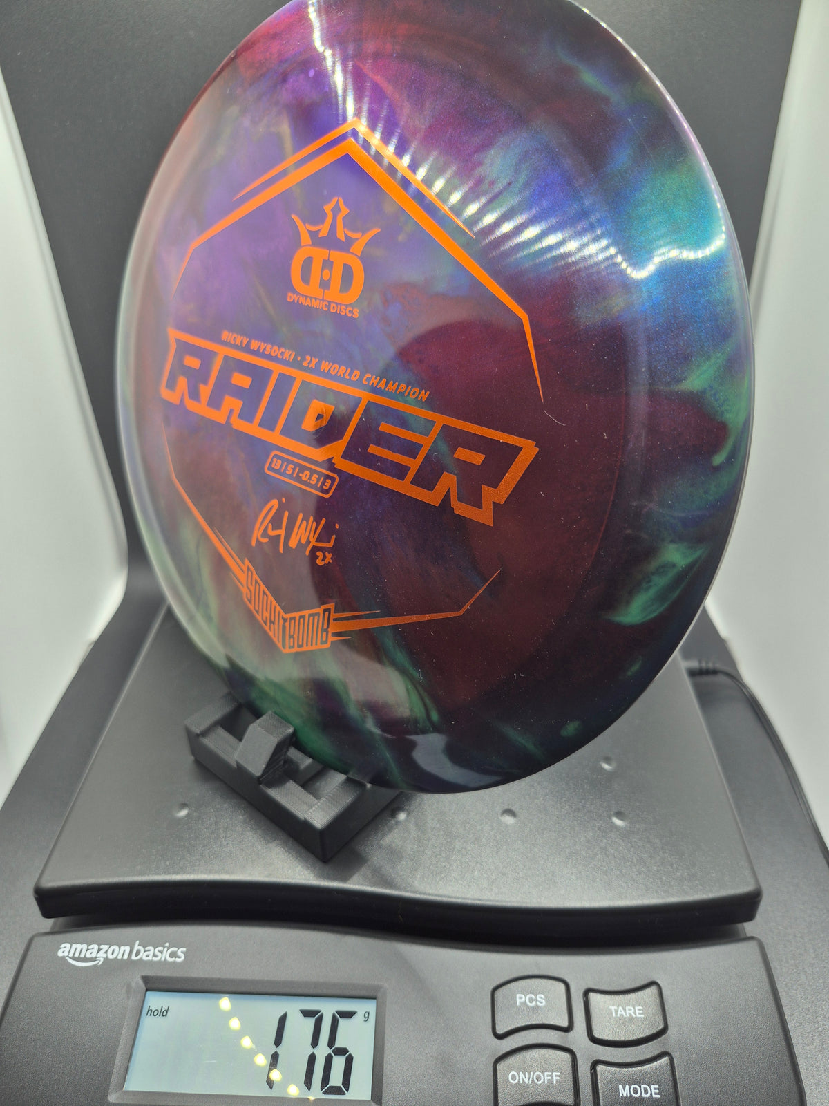 Custom Dyed Ricky Wysocki 2X World Champion Lucid-X Chameleon Glimmer Sockibomb Raider - One of One