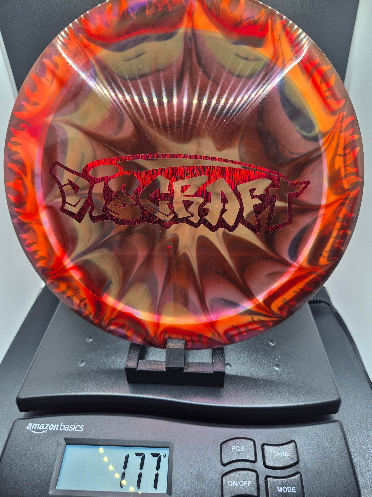 Custom Dyed Discraft FuZed Flame Scorch - Graffiti Barstamp - One of One