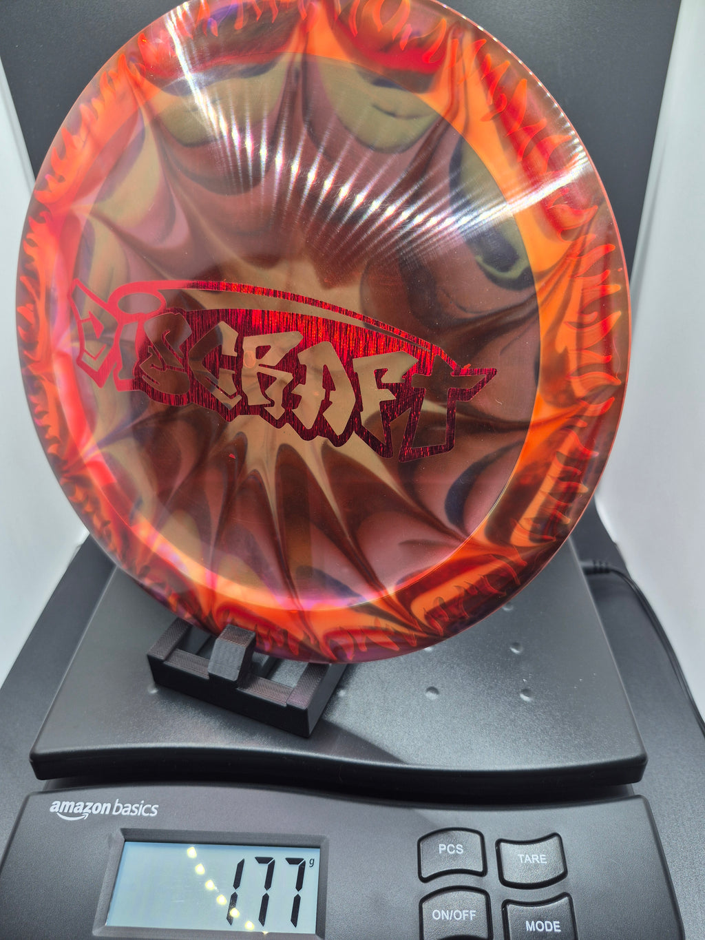 Custom Dyed Discraft FuZed Flame Scorch - Graffiti Barstamp - One of One