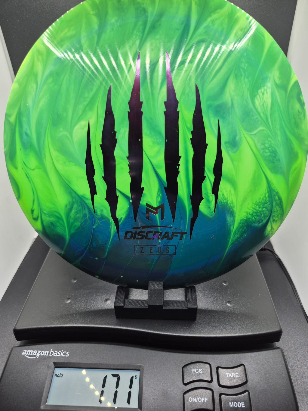 Custom Dyed Paul McBeth 6X Claw ESP Swirl Zeus - One of One