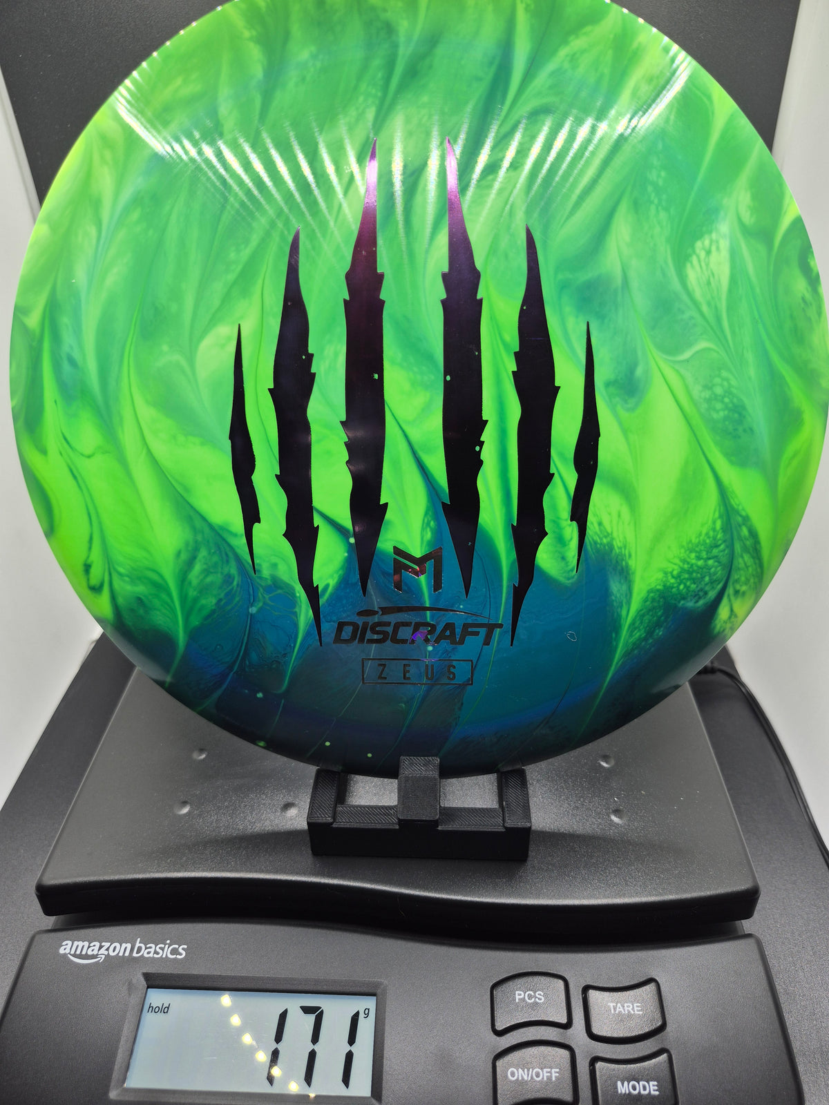 Custom Dyed Paul McBeth 6X Claw ESP Swirl Zeus - One of One