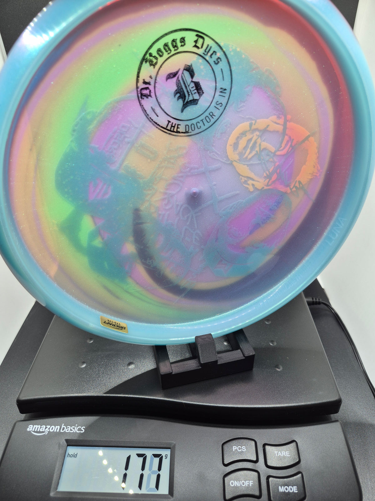 Custom Dyed Luna Battle Pack Misprint Z Colorshift - One of One