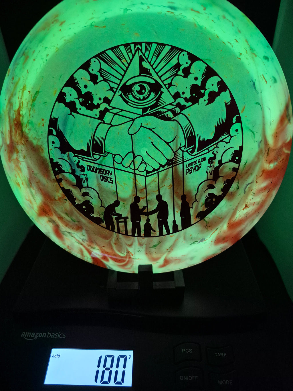 Custom Dyed Doomsday Infected Edition Glow Retina Psyop - One of One