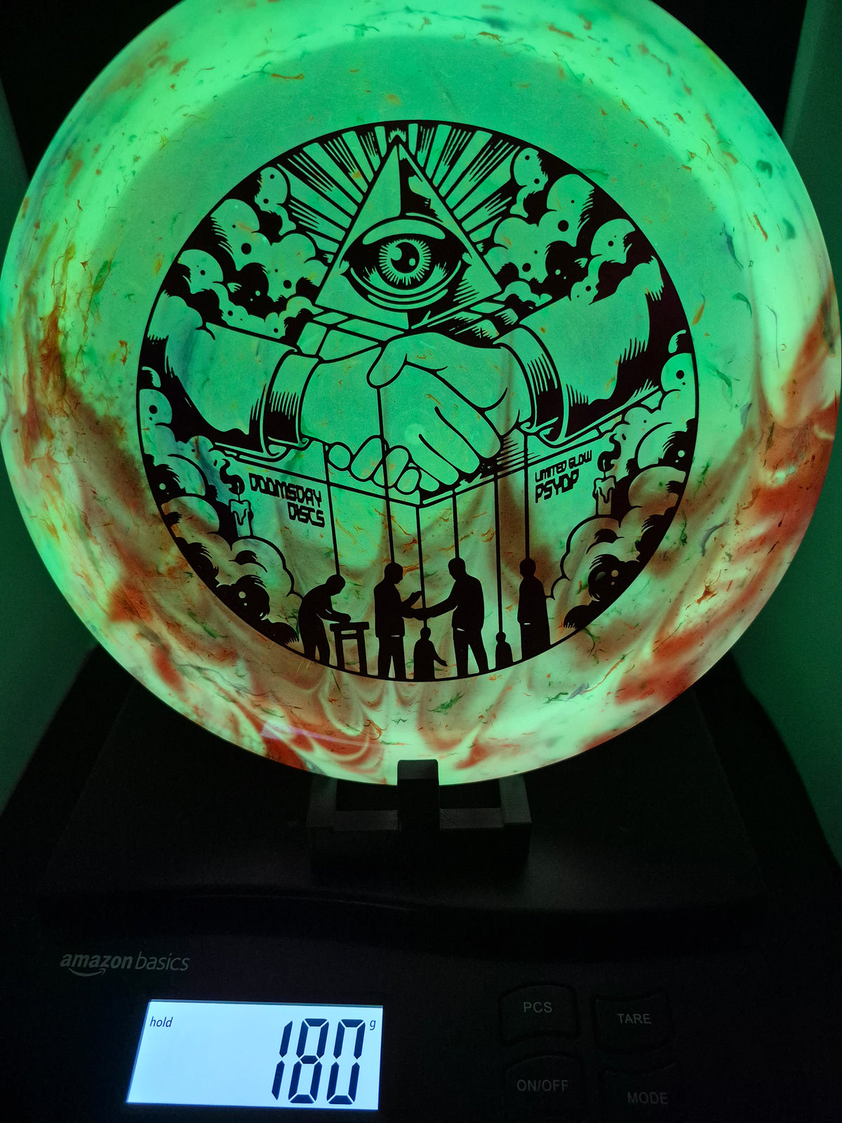 Custom Dyed Doomsday Infected Edition Glow Retina Psyop - One of One