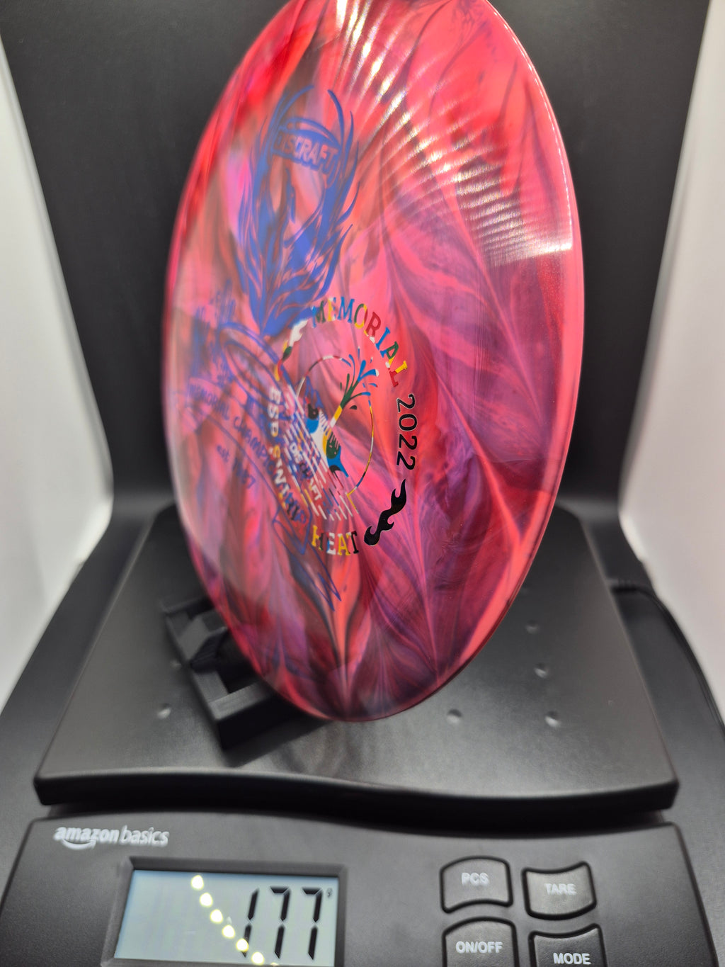 Custom Dyed 2022 Memorial Championship Swirly ESP Heat - Wonderbread Foil - One of One