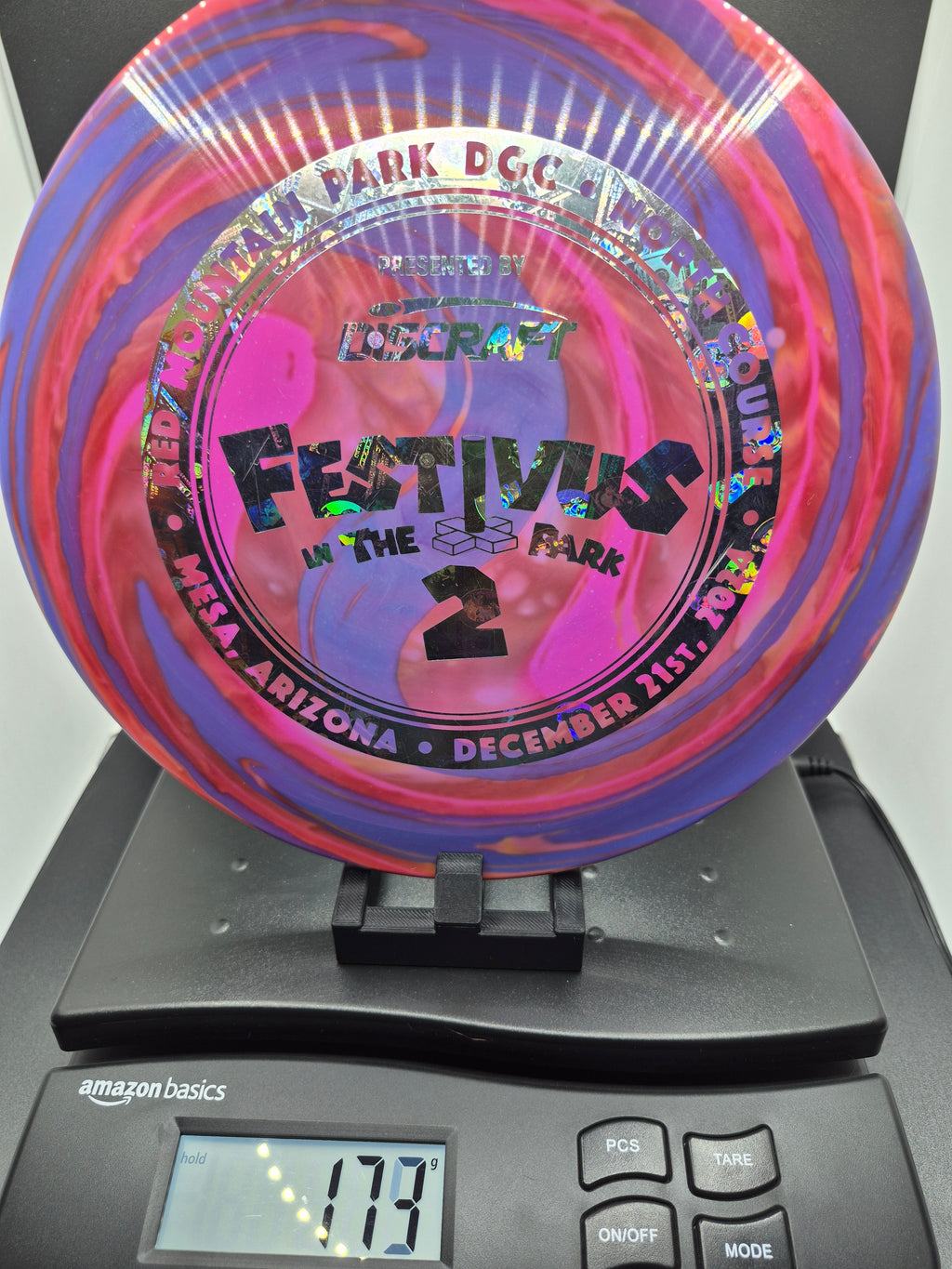 Custom Dyed Festivus In The Park 2 ESP Raptor - Money Foil - One of One