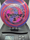 Custom Dyed Festivus In The Park 2 ESP Raptor - Money Foil - One of One
