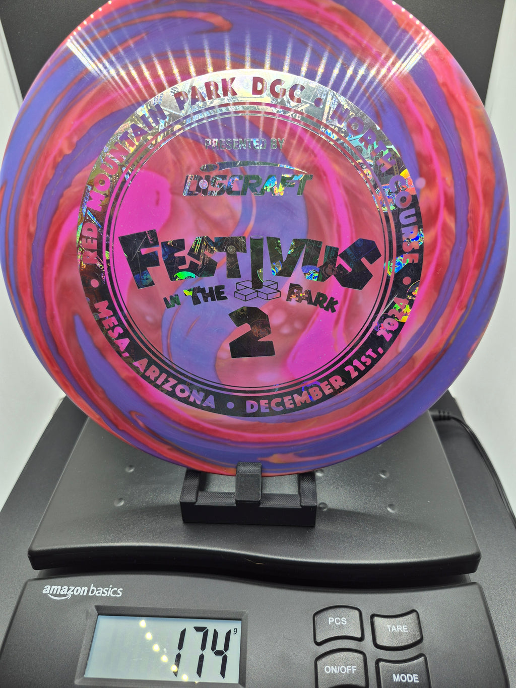 Custom Dyed Festivus In The Park 2 ESP Raptor - Money Foil - One of One