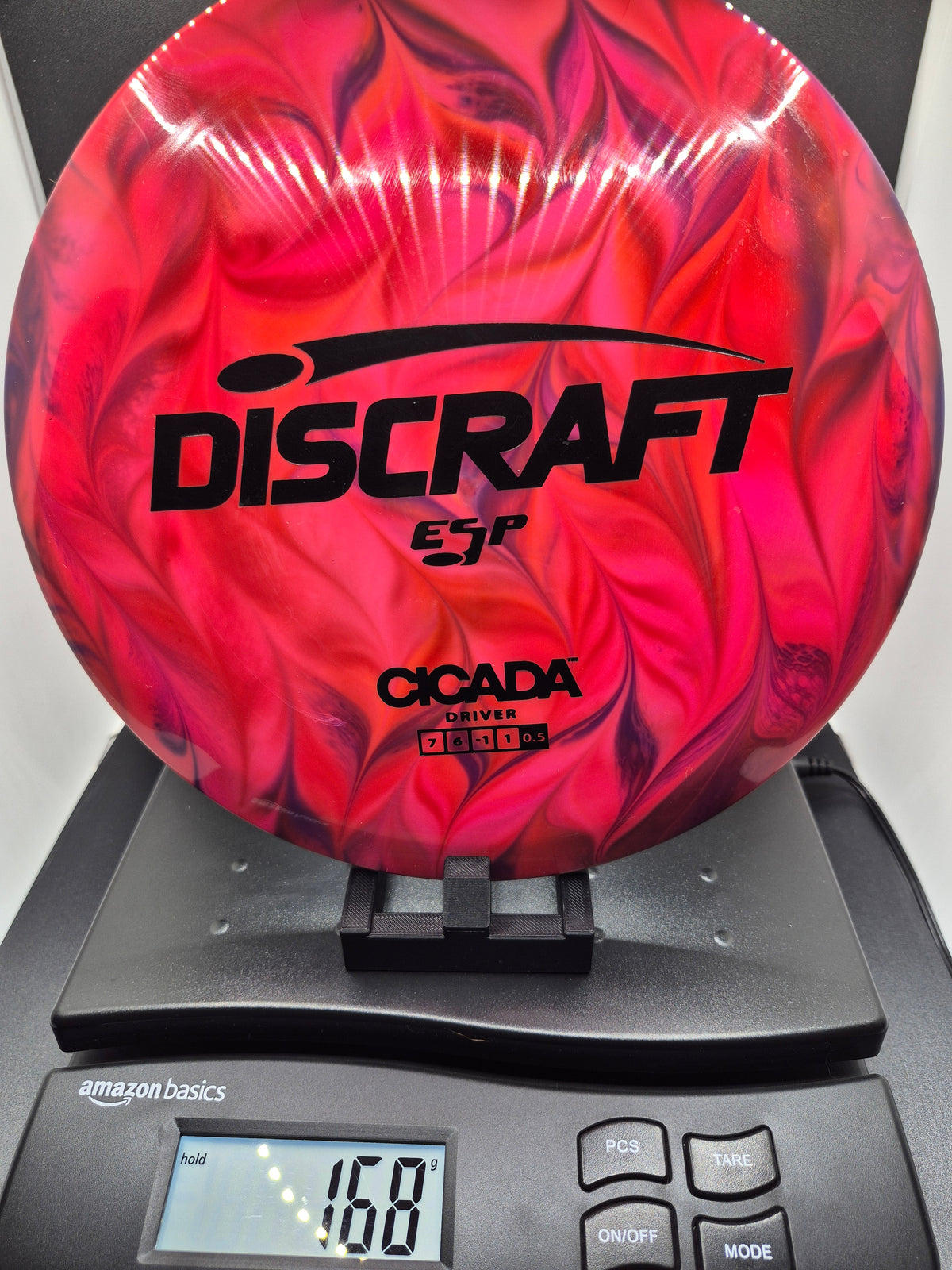 Custom Dyed Red Lightweight ESP Cicada - One of One