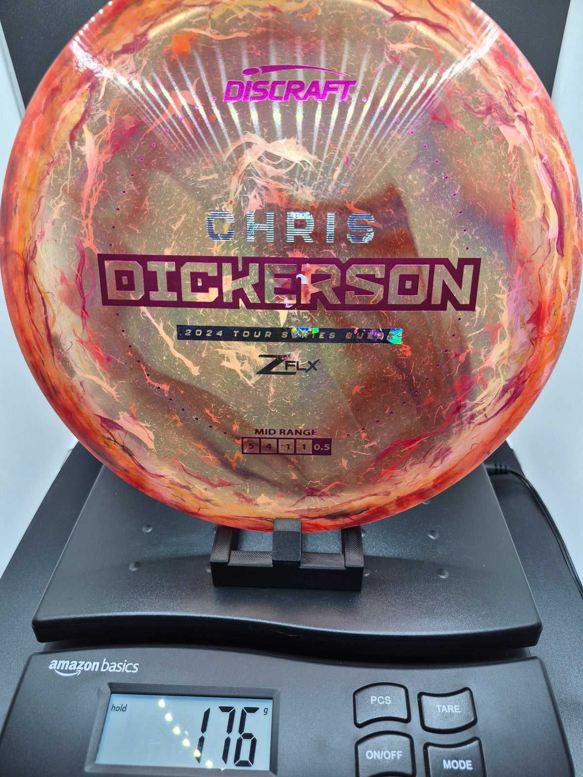 Custom Dyed 2024 Chris Dickerson Tour Series Z FLX Buzzz - Money Foil - One of One