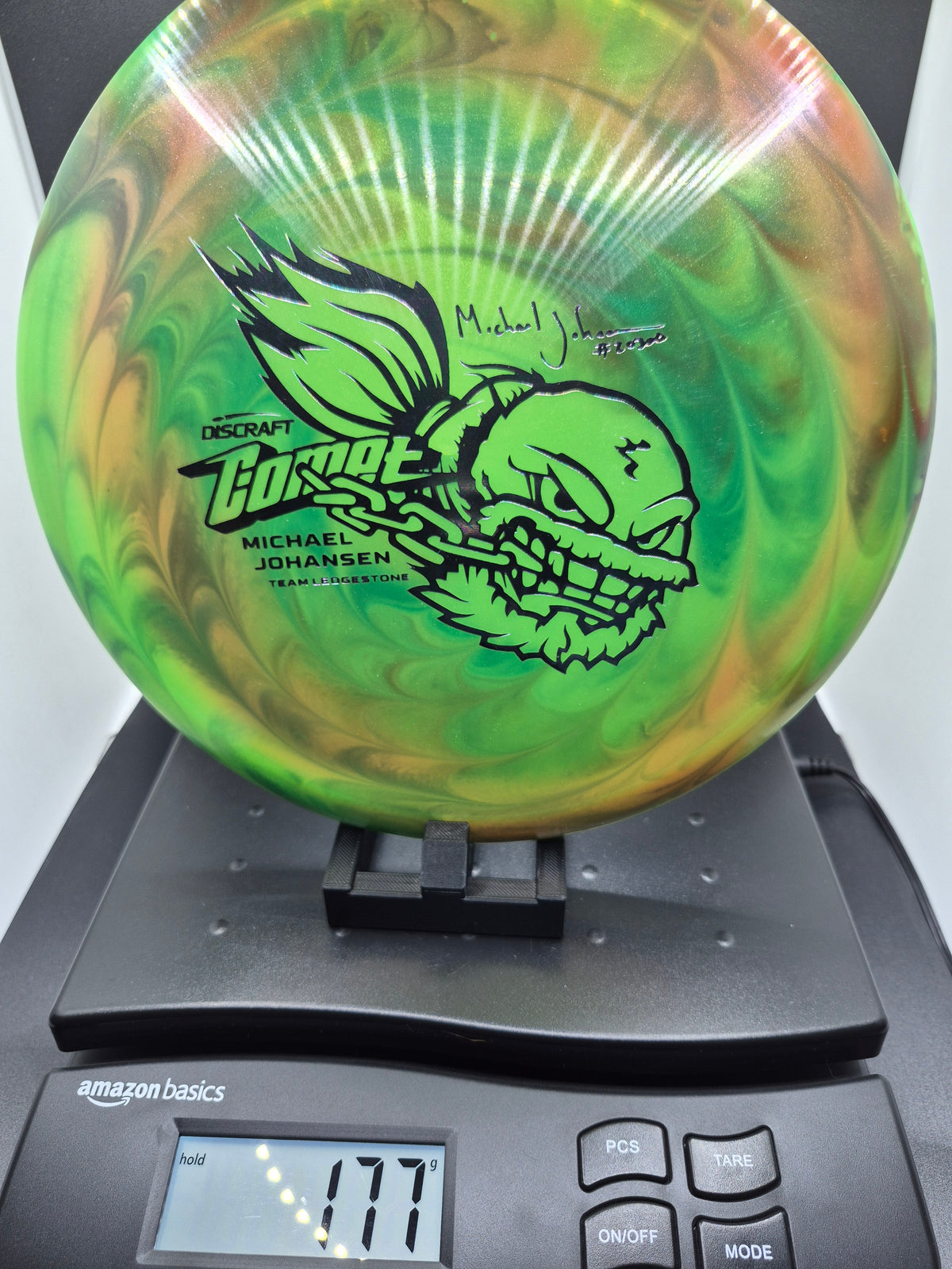 Custom Dyed Team Ledgestone Michael Johansen Comet - One of One