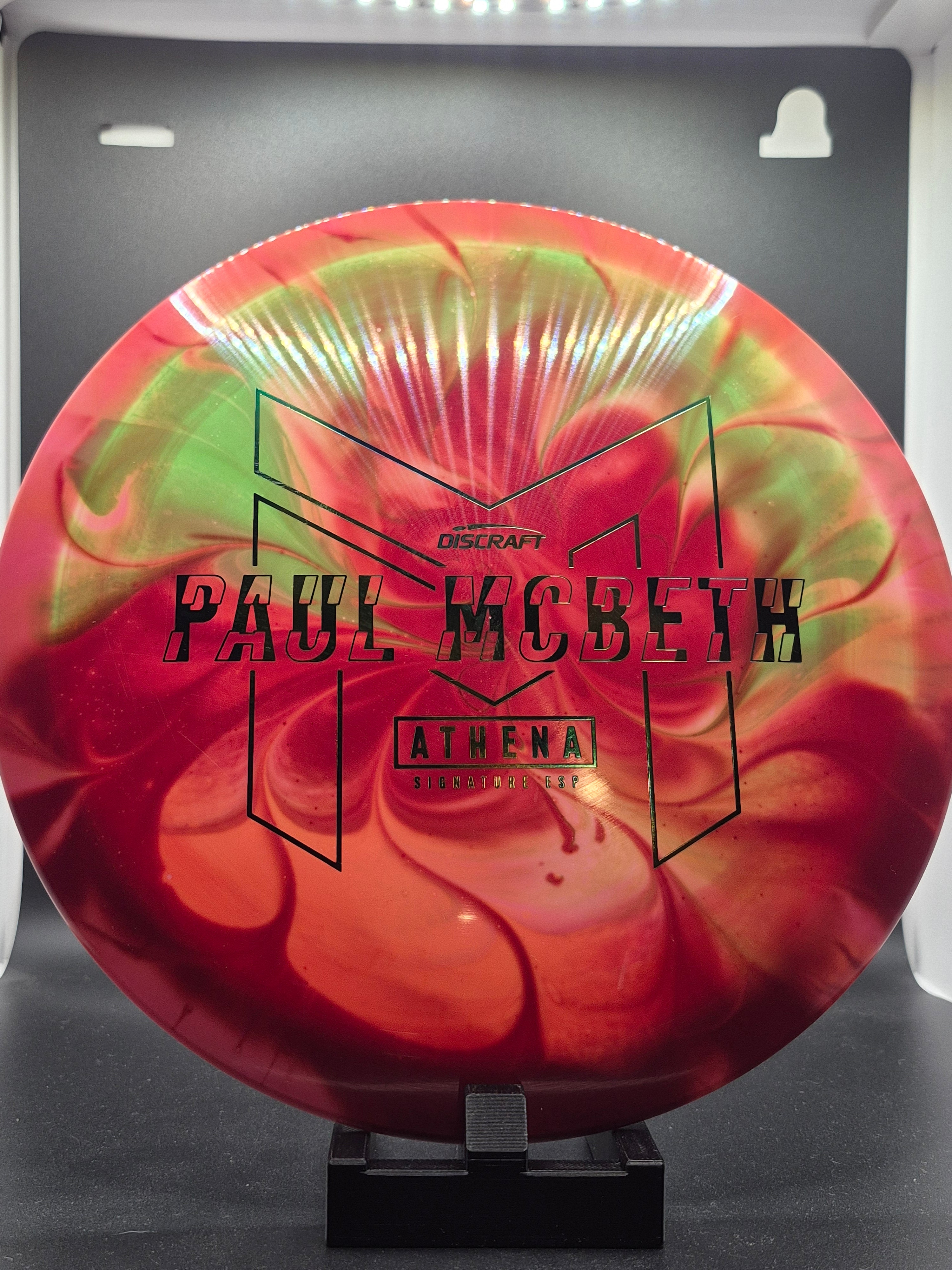 New Custom Dyed Paul McBeth Lightweight ESP Athena