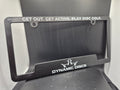 Dynamic Discs Plastic License Plate Frame – Brand New